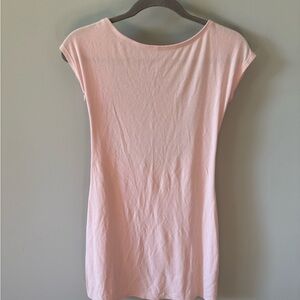 FP Movement by Free People Light Pink Backless Dress